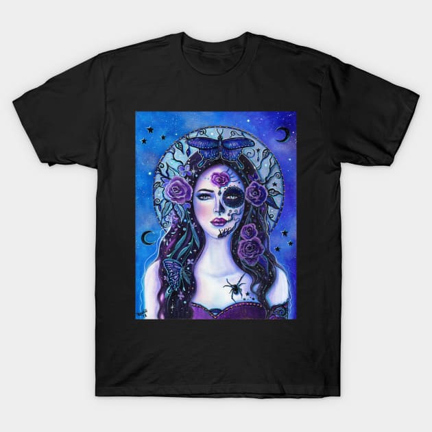 Day of the dead art By Renee Lavoie T-Shirt by ReneeLLavoie